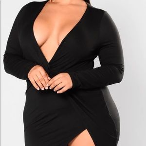 Fashion Nova Black mini dress